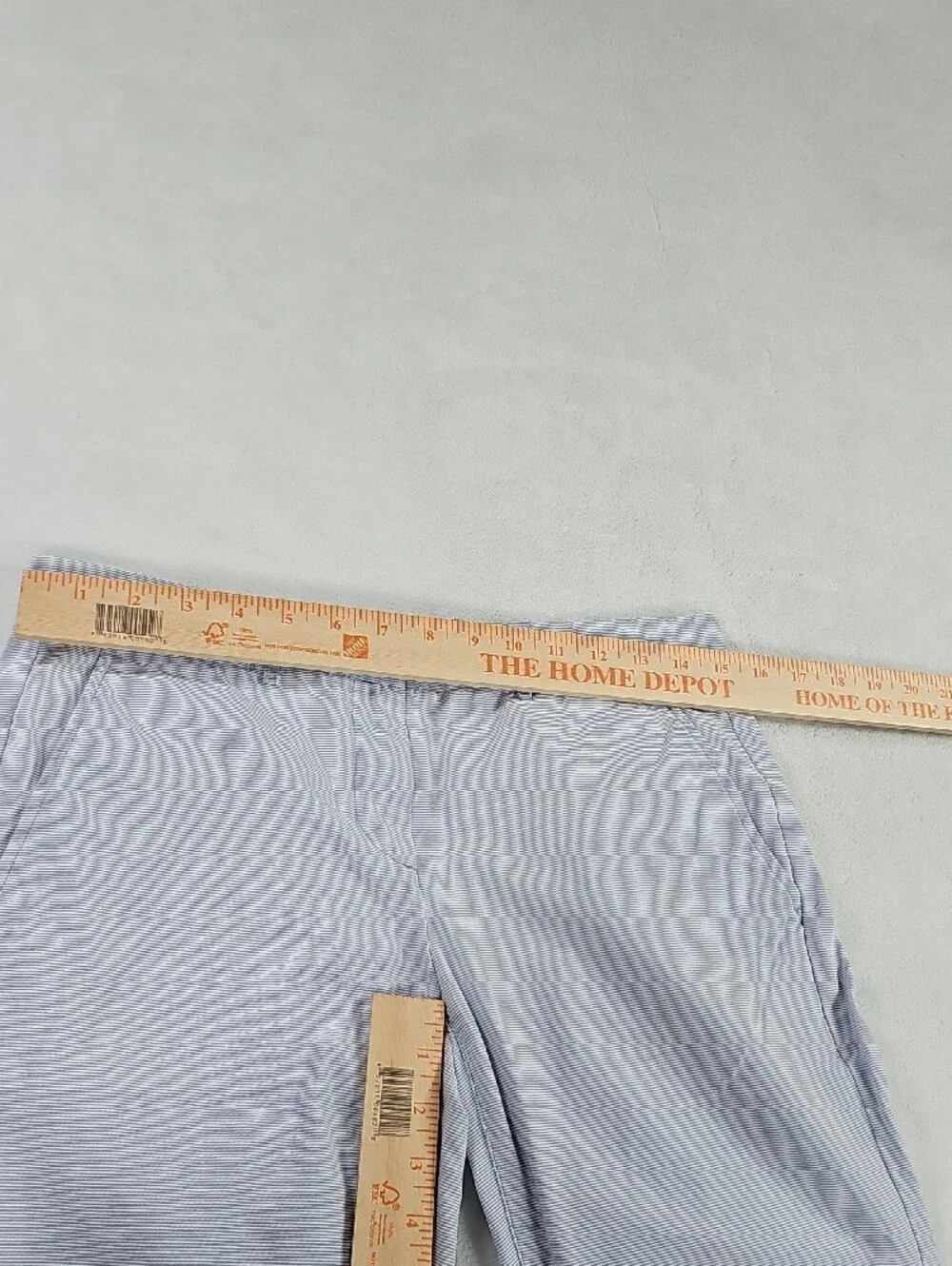 Gap Academy Blazer Pants Set 2 Blue White Seersucker Stripe Cotton Suit 9